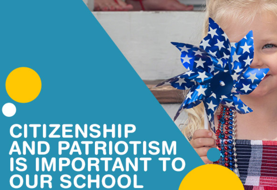 Citizenship & Patriotism is Important to Our School